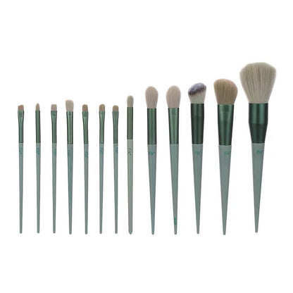 13 Pieces Purple flower Holly Leaf Makeup Brushes