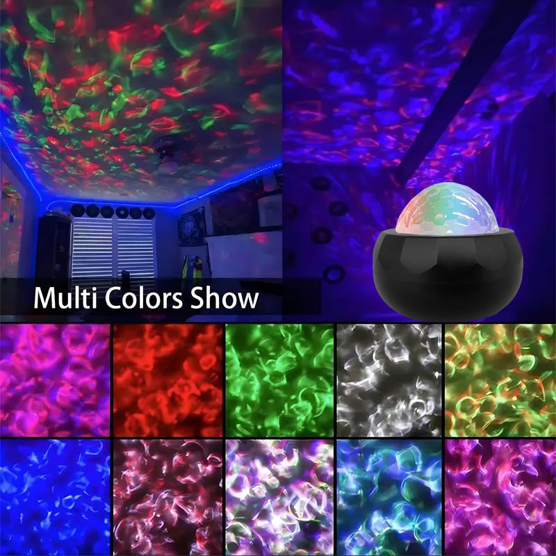 Little Flying Saucer Starry Sky Northern Lights Projection Lamp