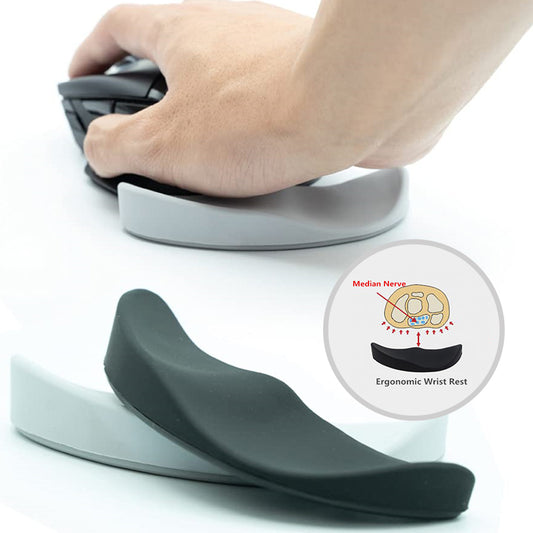 ﻿Ergonomic Mouse Wrist Rest Mouse Pads Silicon Gel Non-Slip