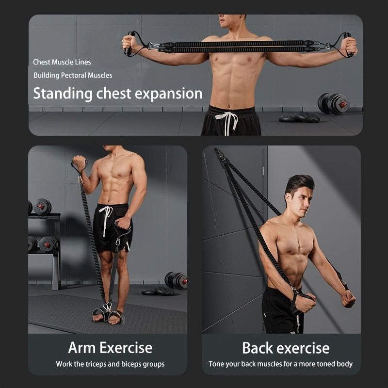 A Set Of Adjustable Resistance Tension Bands