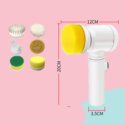 Kitchen Supplies Multifunctional Brush Electric Scrubber