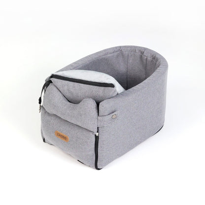 Car Central Dog Car Seat Bed Portable Dog Carrier