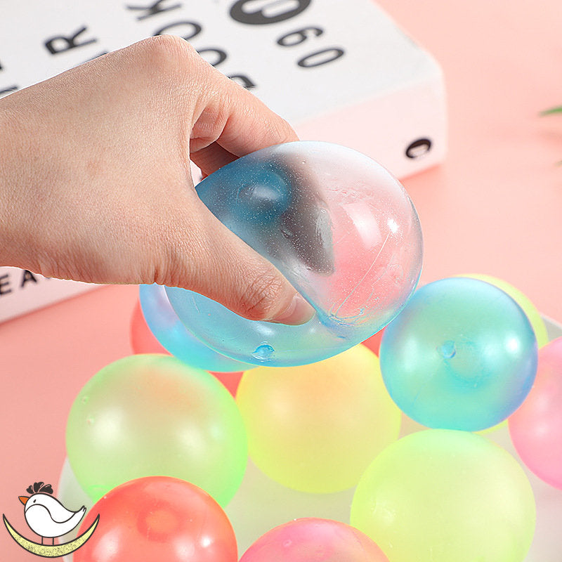 Luminous Sticky Ball Toys Sticky Wall Home Party Games