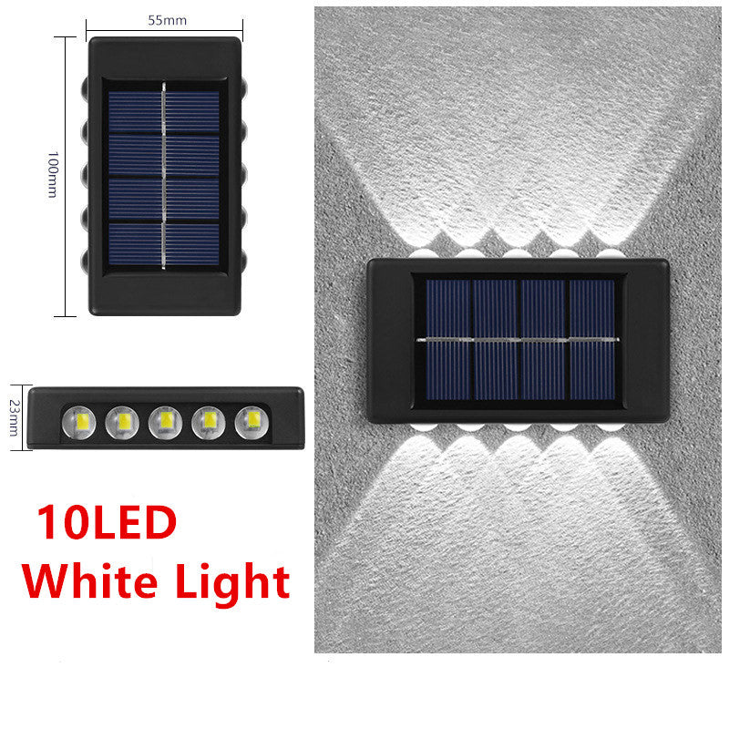 Solar Outdoor Garden Light Up And Down Glowing Atmosphere  Decorative