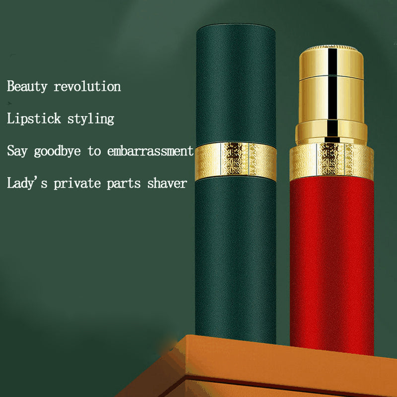 Mini Lipstick Shape Epilator USB Charging Hair Removal