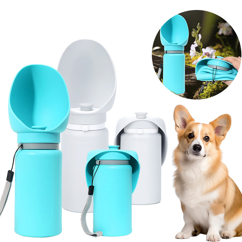 Folding Pet Outdoor Walking Mug Portable Travel Water Bottle