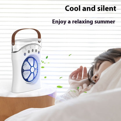 Portable Fan Portable Mini Humidifier Fan Water Spraying Fan