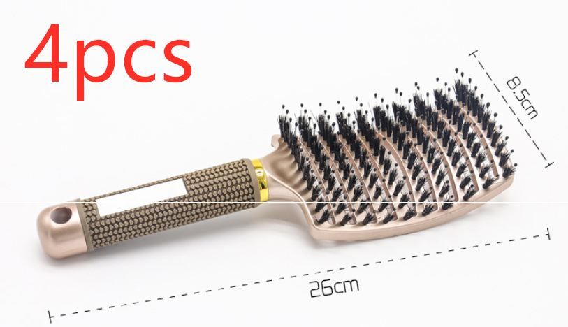 Hairbrush Anti Klit Brushy Haarborstel Women Detangler Hair Brush