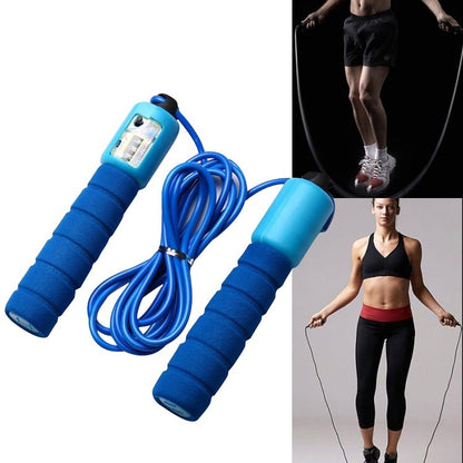 Skipping Rope With Counter Adjustable Length Counter Sports Training