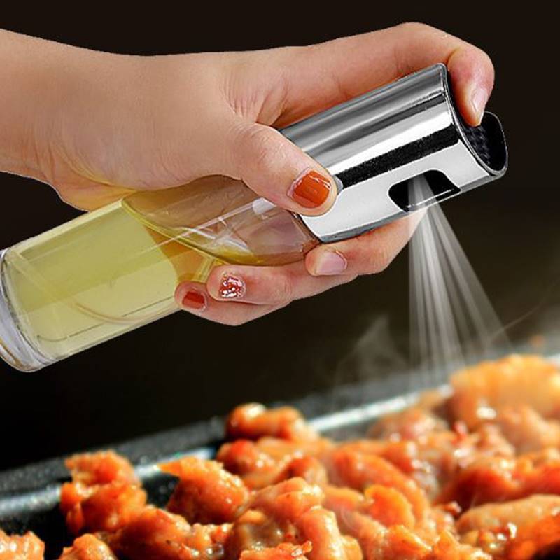BBQ Healthy Kitchen Cooking Oil Vinegar Spray Bottle
