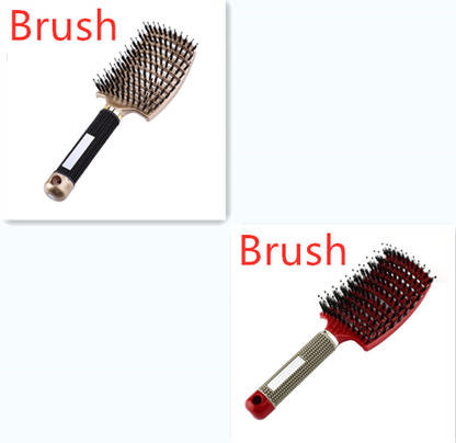 Hairbrush Anti Klit Brushy Haarborstel Women Detangler Hair Brush