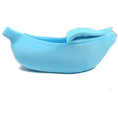 Pet House Dog Bed Banana Shape Dog House Cute Pet Kennel