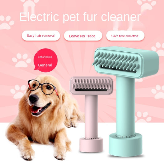 Wireless Electric Pet Comb Remove Fleas Dog Grooming Fur Cleaning Comb