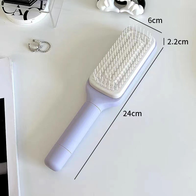 4 In 1 Self Cleaning Hair Brush New Self-Cleaning Hairbrush