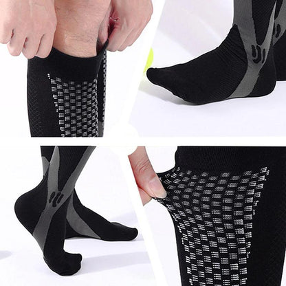 New Stretch Sports Pressure Men's And Women's Riding Soccer Socks