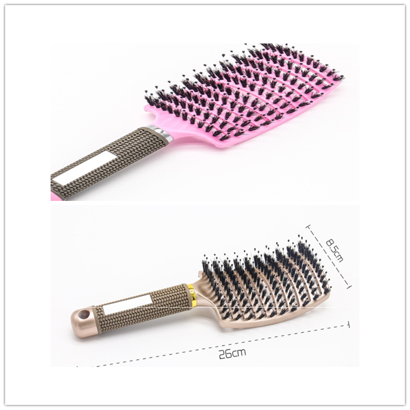 Hairbrush Anti Klit Brushy Haarborstel Women Detangler Hair Brush