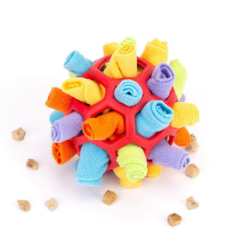 Pet Dog Sniff & Snack Puzzle Ball  Snuffle Ball