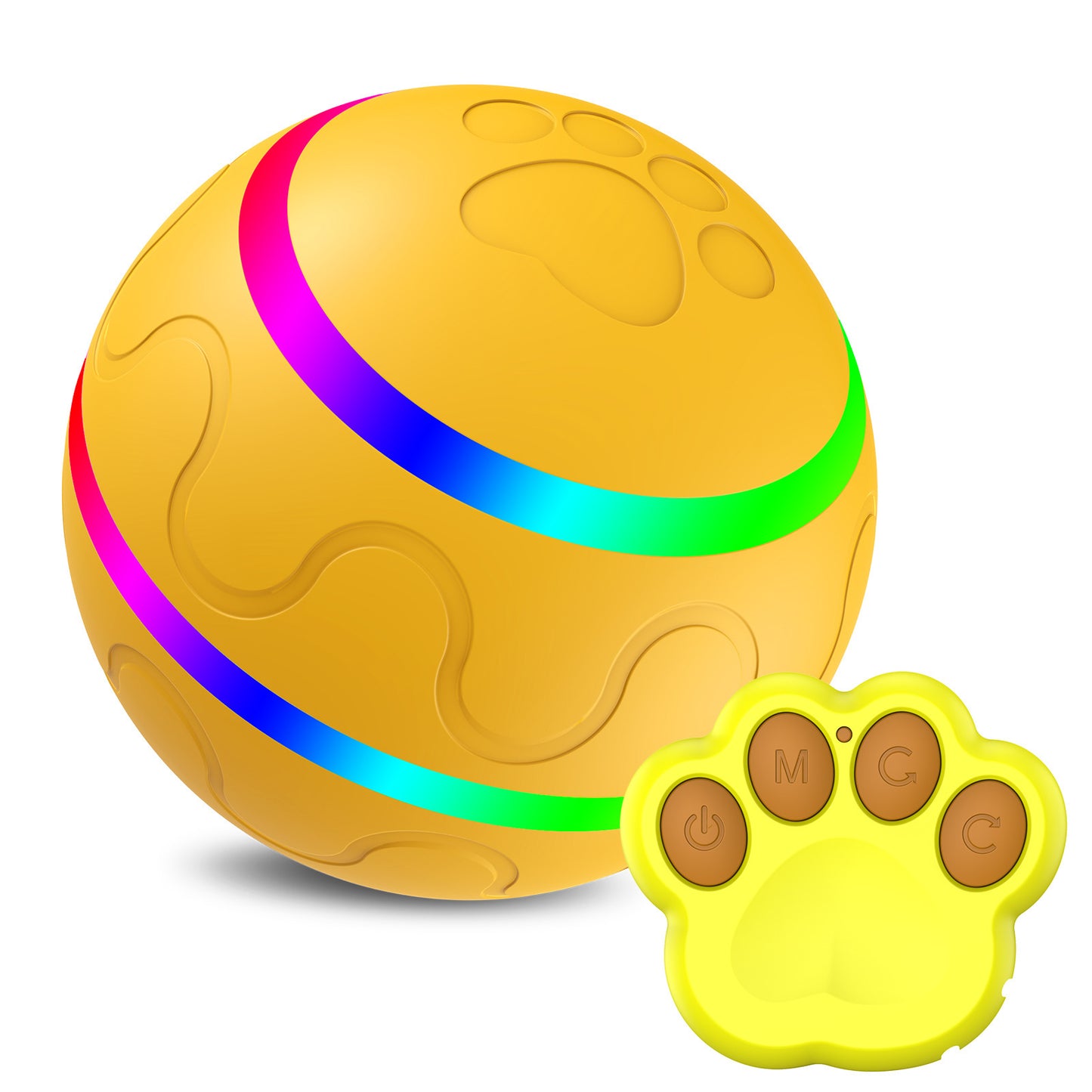 Pet New Cat Wicked Ball Toy Intelligent Ball USB Cat Toys
