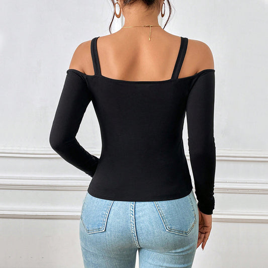 Women's Spring And Summer Fashion Simple Top