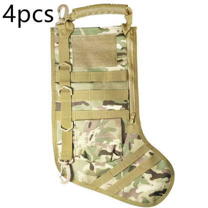 Christmas stocking bag military storage bag