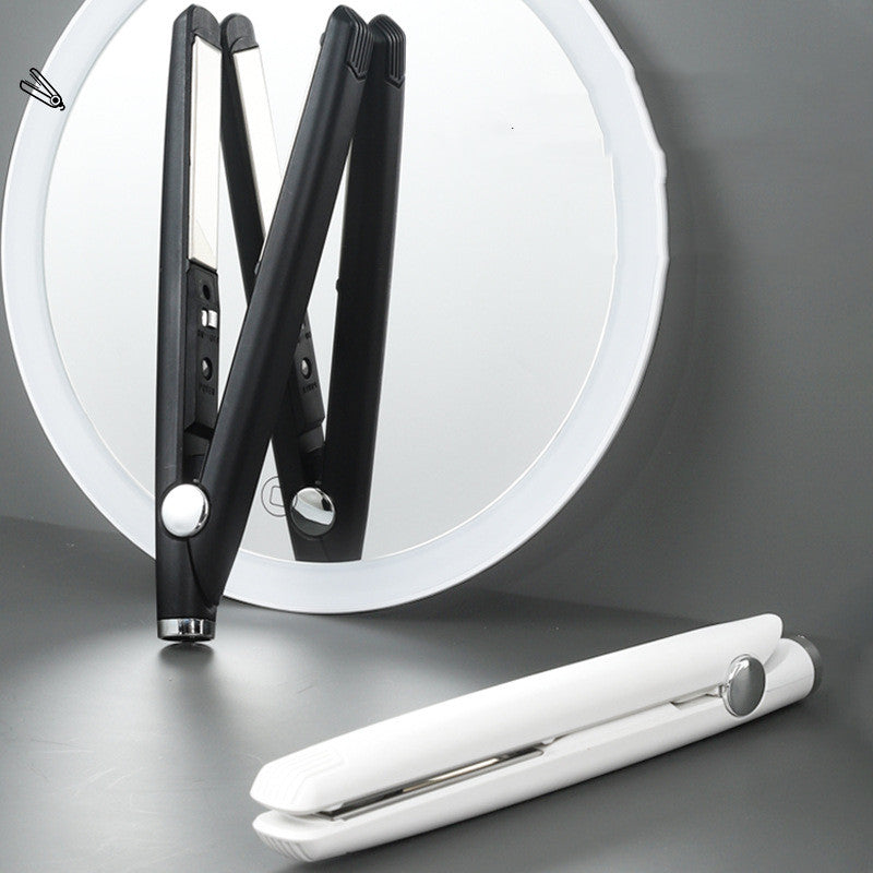Usb Interface Mini Hair Curler And Straightener
