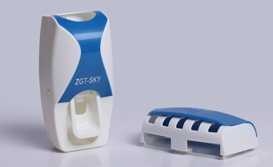 Toothbrush Holder Dust Proof Automatic Squeezer