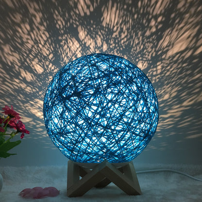 Creative Linen Table Lamp Novel and Unique LED Intelligent