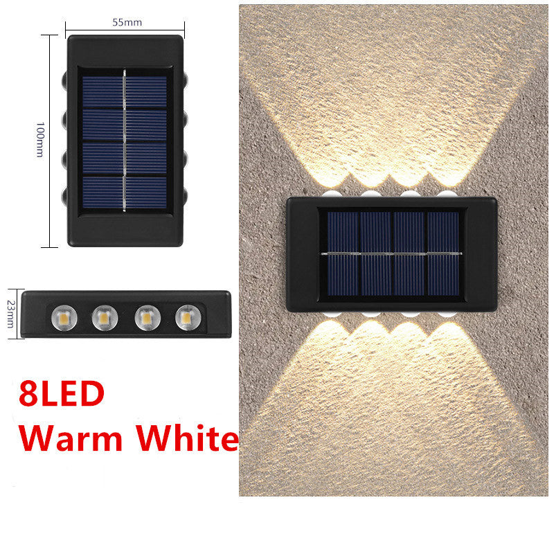 Solar Outdoor Garden Light Up And Down Glowing Atmosphere  Decorative