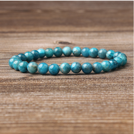 Natural Blue Apatite Bracelets Are Suitable For Men And Women