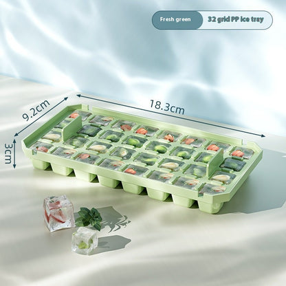 PP Material Ice Mould Quick Demould Ice Cube Tray Creative