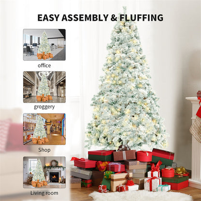 Christmas Tree PVC Artificial Snow Christmas Tree Mall Window Decoration