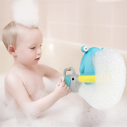 Bubble Machine Baby Bath Toy Pool Foam Making Machine