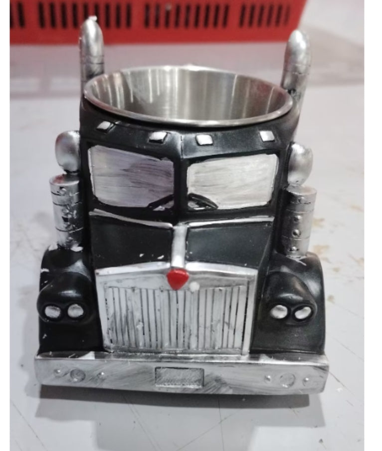 Durable Truck Coffee Mug Semi Truck Handcrafted Coffee Cup