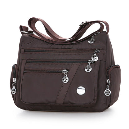 Ladies Multi-layer Square Fashion Women Shoulder Messenger Bag Waterproof