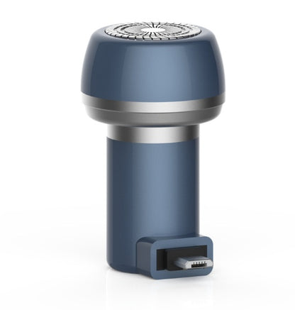 Magnetically absorbed mini-mobile shaver