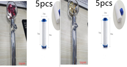 New Turbo Propeller Shower Head Water Saving High Pressure