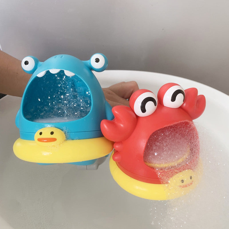 Bubble Machine Baby Bath Toy Pool Foam Making Machine