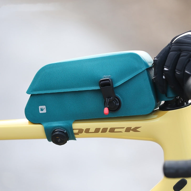 Magnetic Waterproof Bicycle Tube Bag Quick Release Buckle Car Beam Package