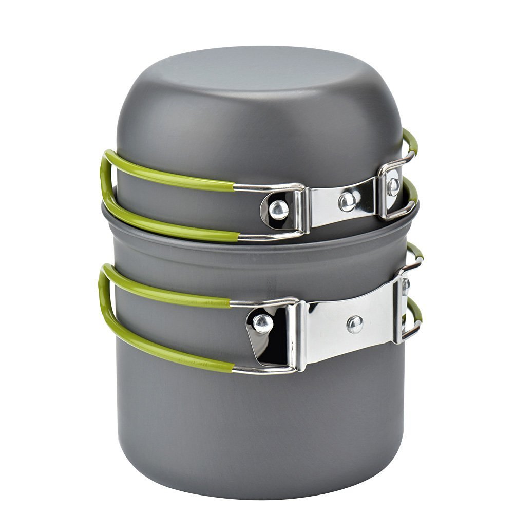 Camping Cookware Kit Outdoor Cooking Set Outdoor