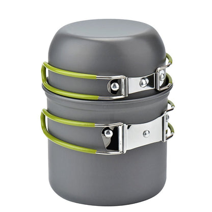 Camping Cookware Kit Outdoor Cooking Set Outdoor