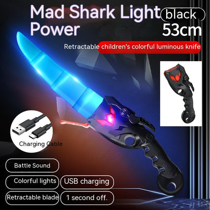 Nepal Luminous Toy Knife Weapon 3D