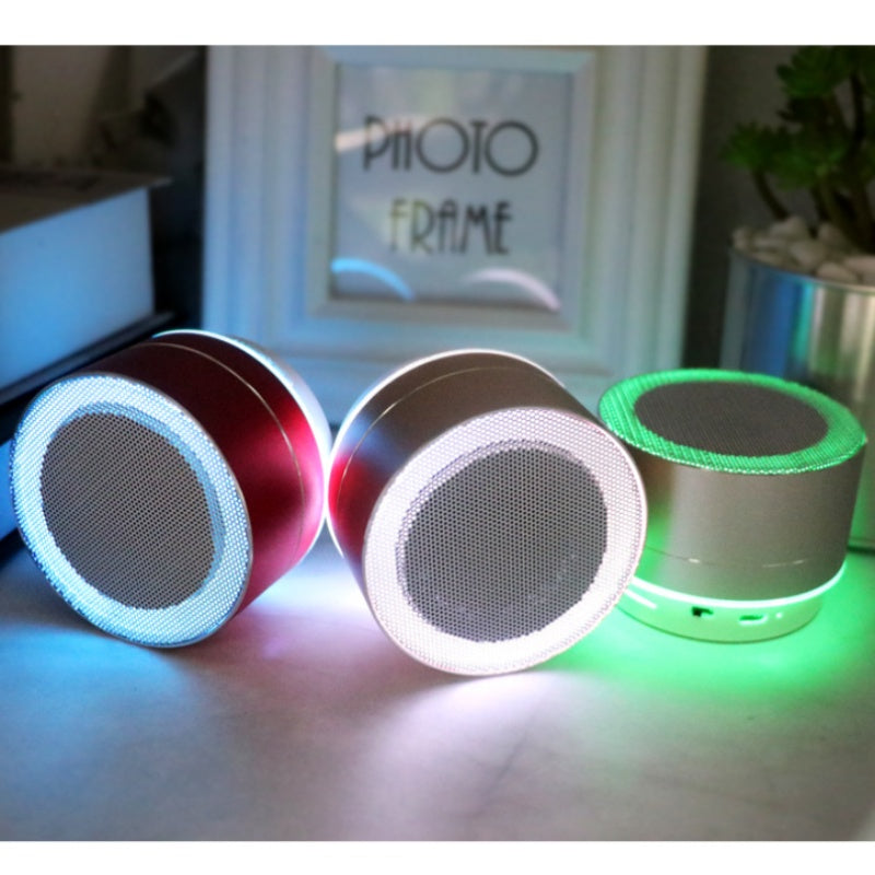Mini Wireless Bluetooth Speaker Loudspeaker Colorful Light