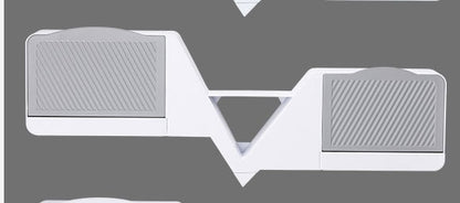 Creative Wall Mounted Soap Box With Lid Single Double Grids