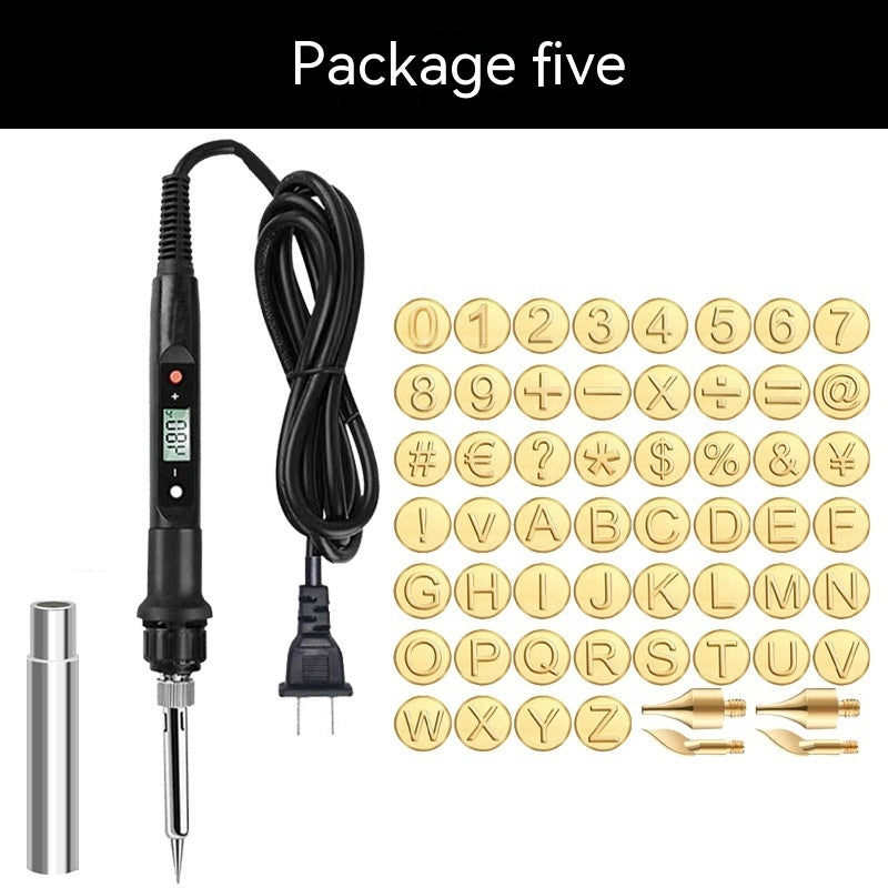 Electric Soldering Iron And Painting Set