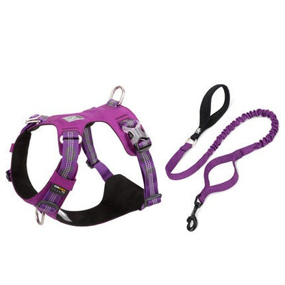 Large Pet Walking Dog Traction Rope Chest Strap
