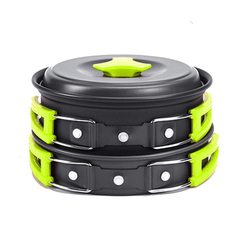 Camping Cookware Kit Outdoor Cooking Set Outdoor