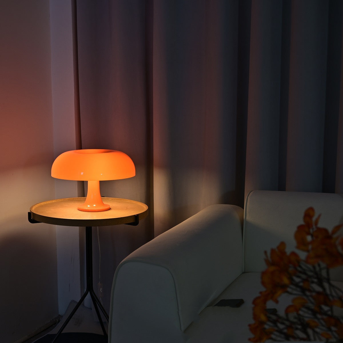 Mushroom Table Bedroom Living Room Decorative Table Lamp