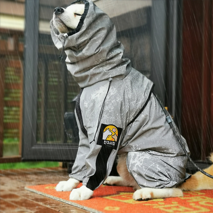 Four-legged Waterproof Full-surrounded Dog Rain Clothes