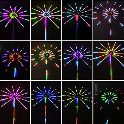 Firework Lights LED Strip Music Sound Sync Color Changing