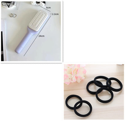 4 In 1 Self Cleaning Hair Brush New Self-Cleaning Hairbrush